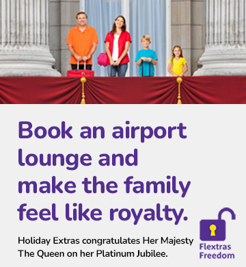 airport lounges make the family feel like royalty - the queen's platinum jubilee